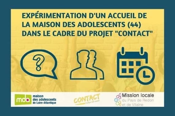 Permanence de la Maison des adolescents (44) à la Mission locale de Redon