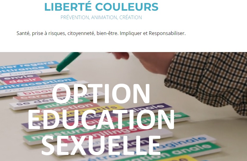 Liberté Couleurs - atelier sur le thème de la vie affective et sexuelle