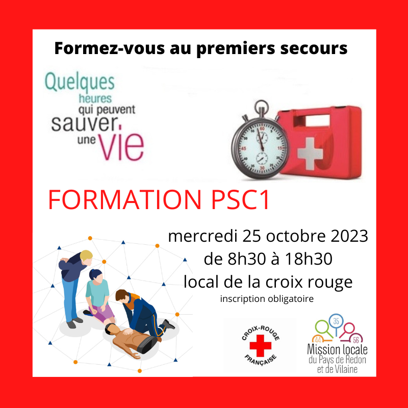 Formation premier secours - PSC1