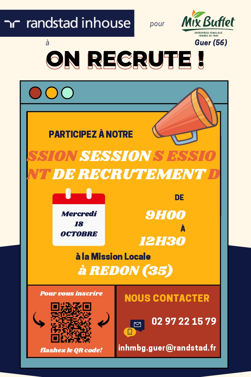 Session de recrutement : Randstad Innov Services