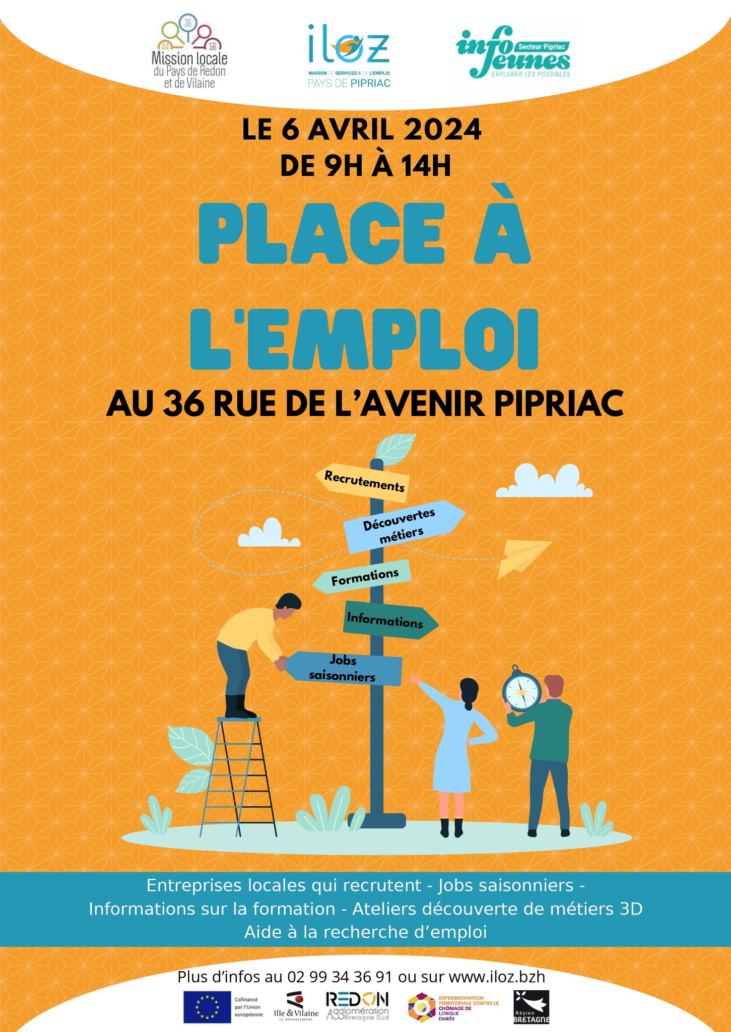 Place à l'emploi - Pipriac