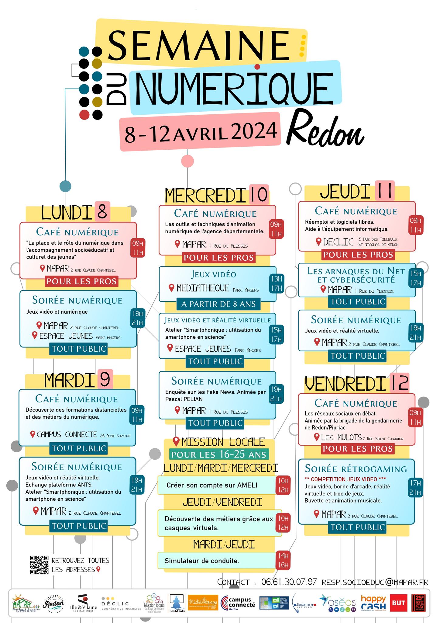 semaine du numérique  - venez tester les simulateurs de conduite