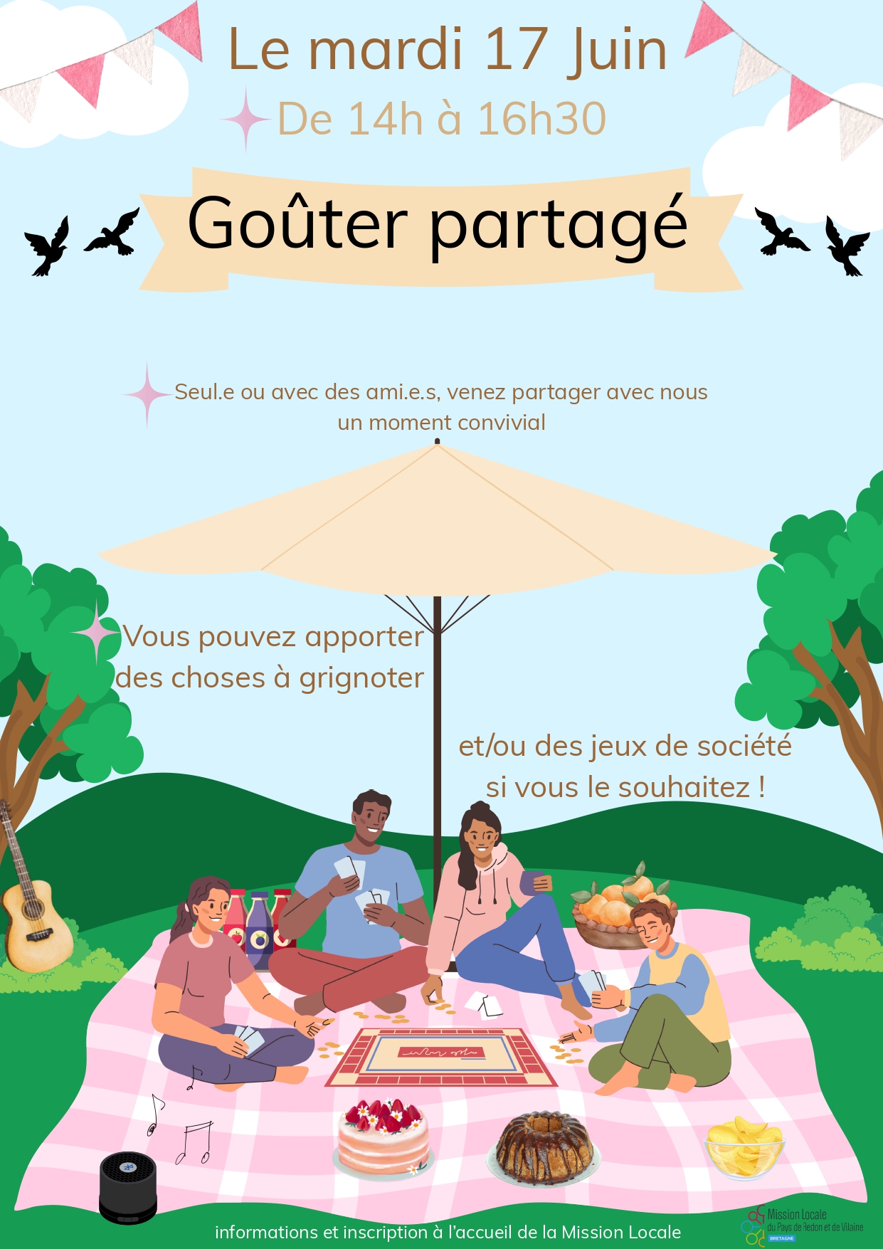 Goûter partagé