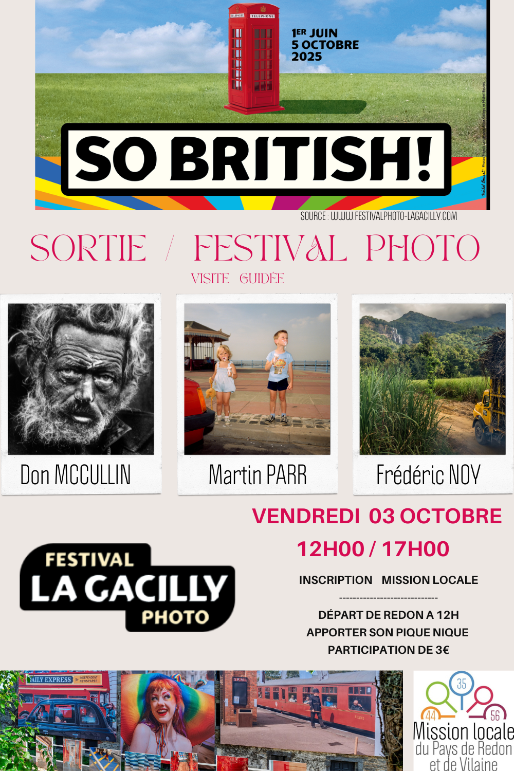 Sortie : expo photo La Gacilly