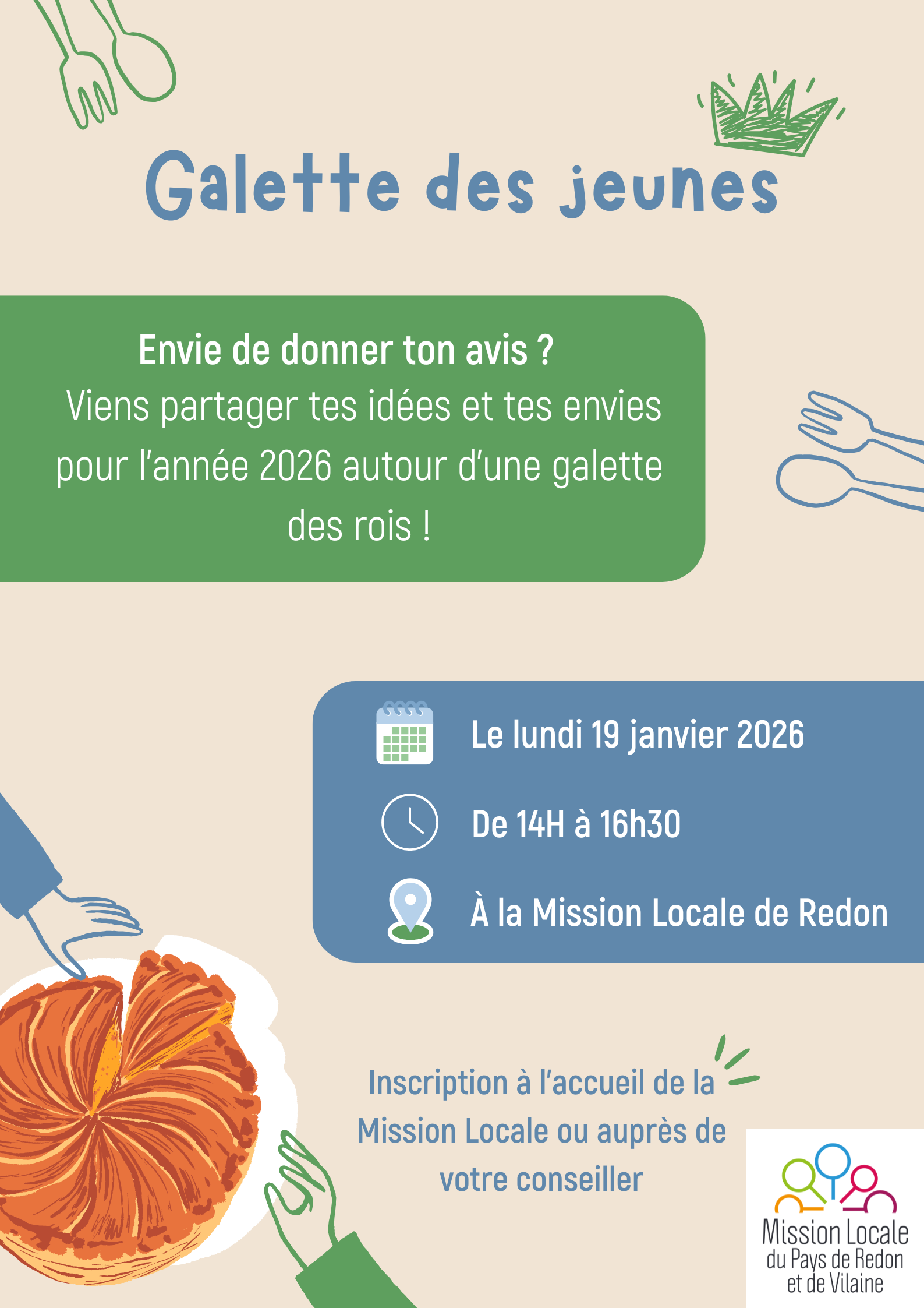 temps convivial "La galette des jeunes"