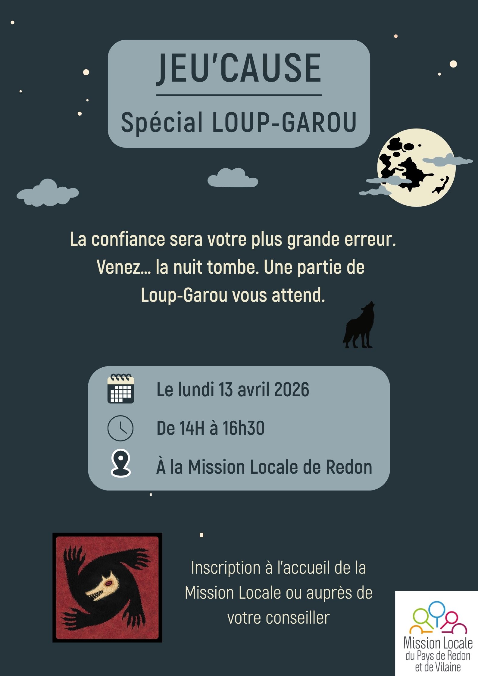 Jeu'cause spécial Loup-Garou